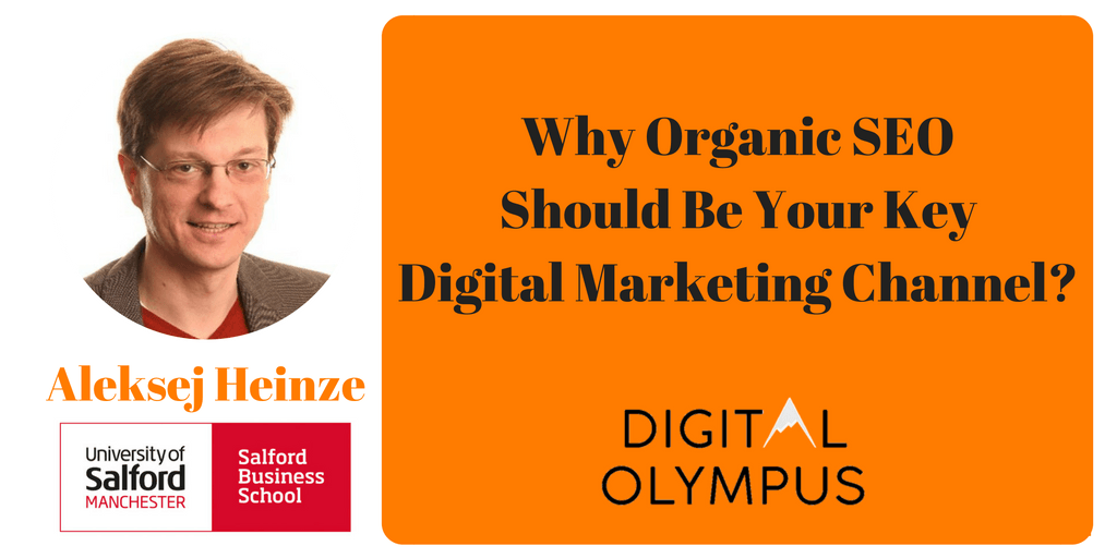 How important is Organic SEO in your Digital Marketing channels mix?